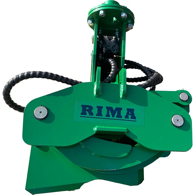 Excavator Attachment Tree Shear Grapple Saw Grab Shear Cut Wood Wood Cutting Machine Log Grapple Tractor Grapple