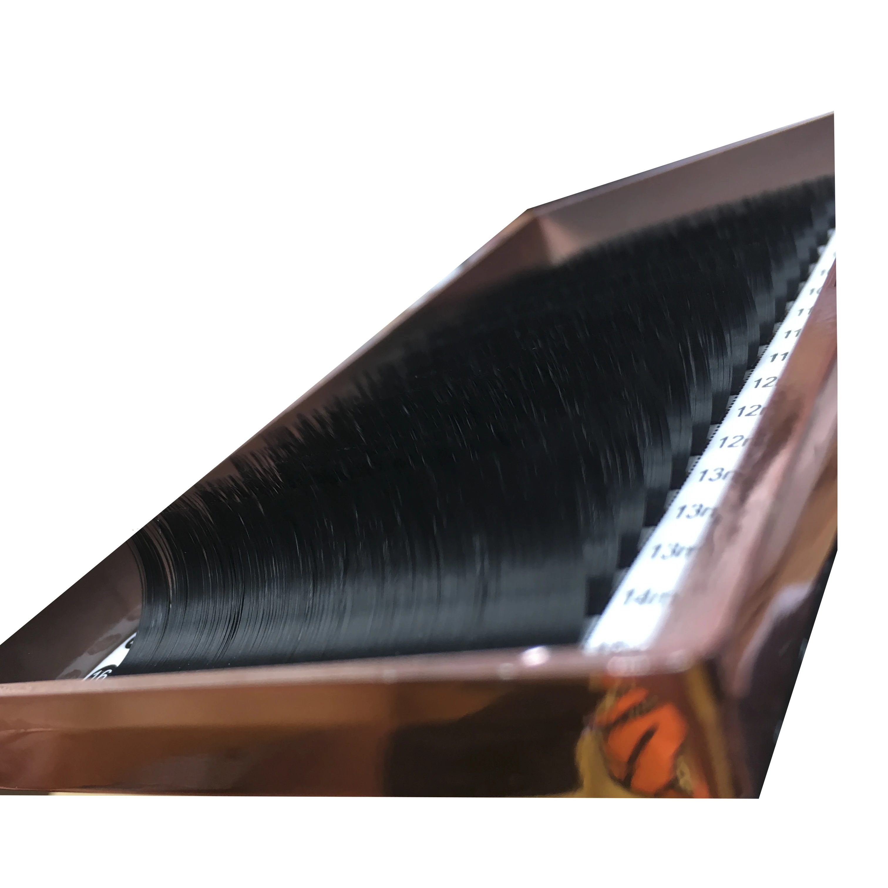 Высококлассная Фирменная торговая марка черный матовый J B C D L PBT Шелковый легкий веер для быстрого объема веер для наращивания ресниц Фирменная торговая марка