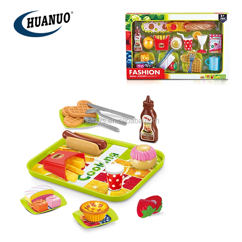 Juego De Hamburguesas Play Set Comidas De Restaurante Hamburguesa