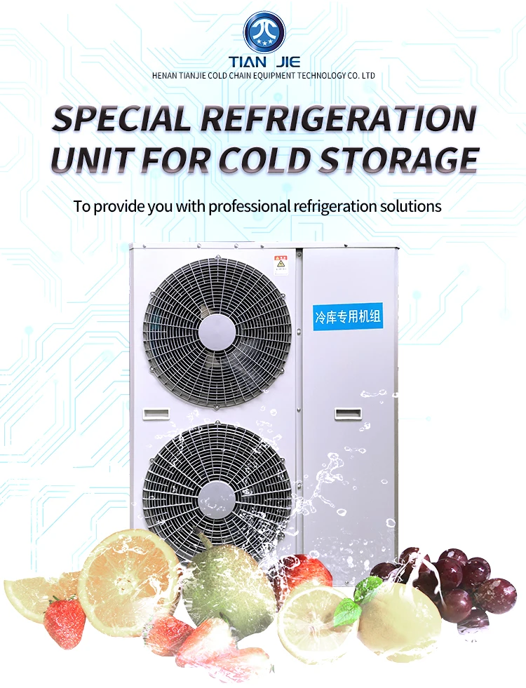 Monoblock Refrigeration Unit Cold Storage Chiller Cold Room Chiller ...