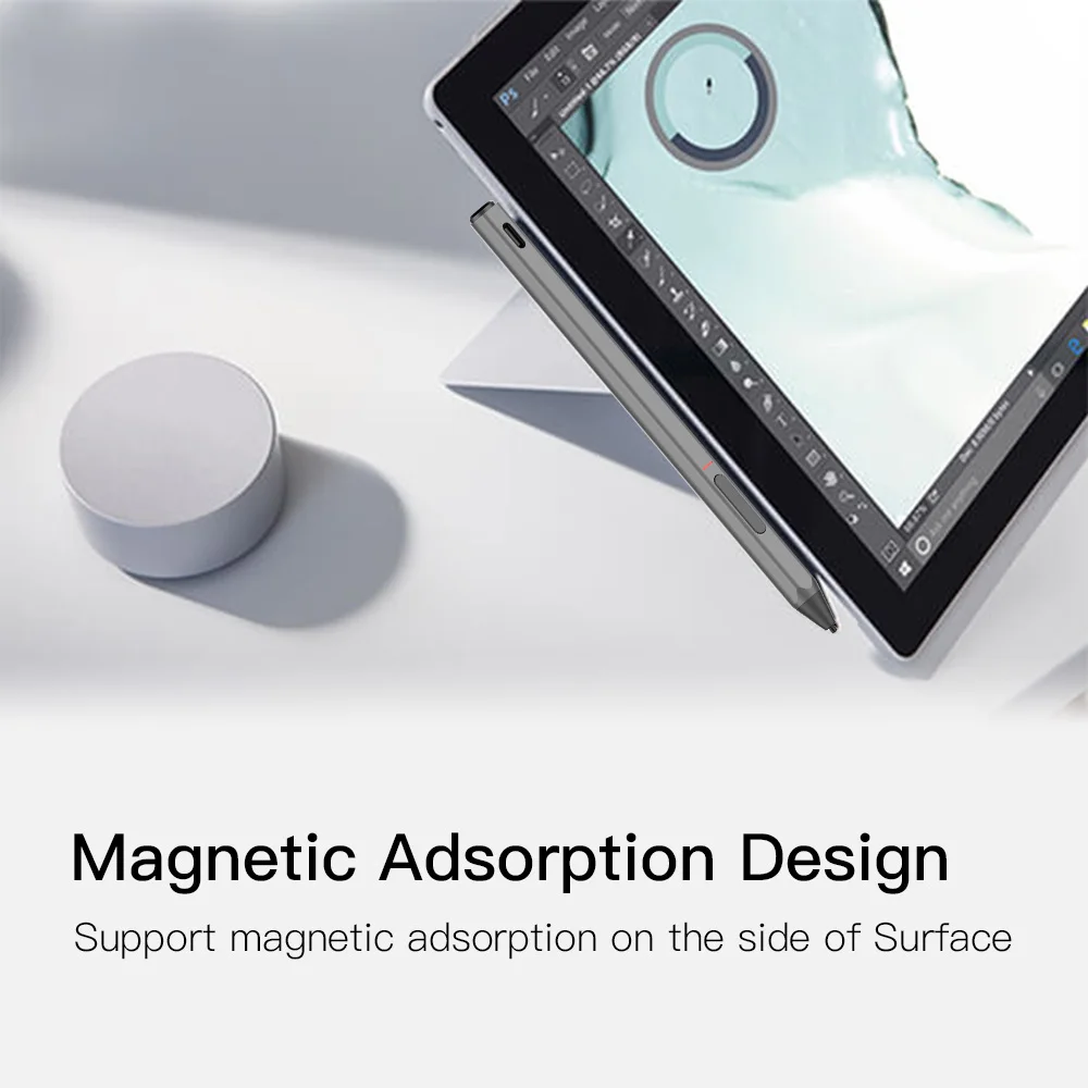 MPP ручка-стилус для сенсорных экранов Алюминиевый металлический стилус планшетных ПК магнит функция поверхности