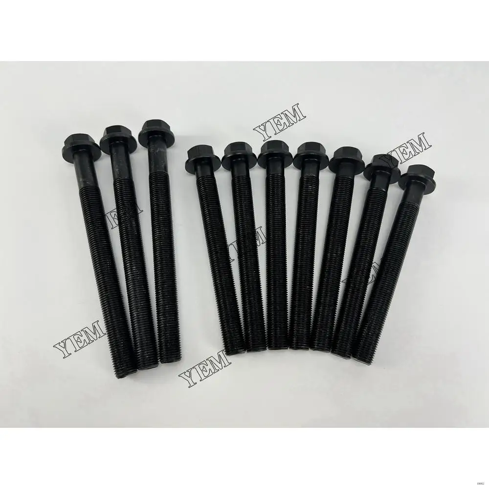 Cylinder Head Screw 3218A011 225-5501 3218A012 225-5502 Fit for Perkins 1104C Diesel Engine Spare Parts