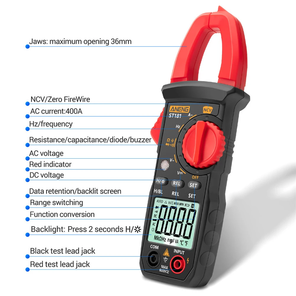 Fluke 375  Fluke 376 Fluke 376FC Clamp Meter Digital Clamp Multimeter