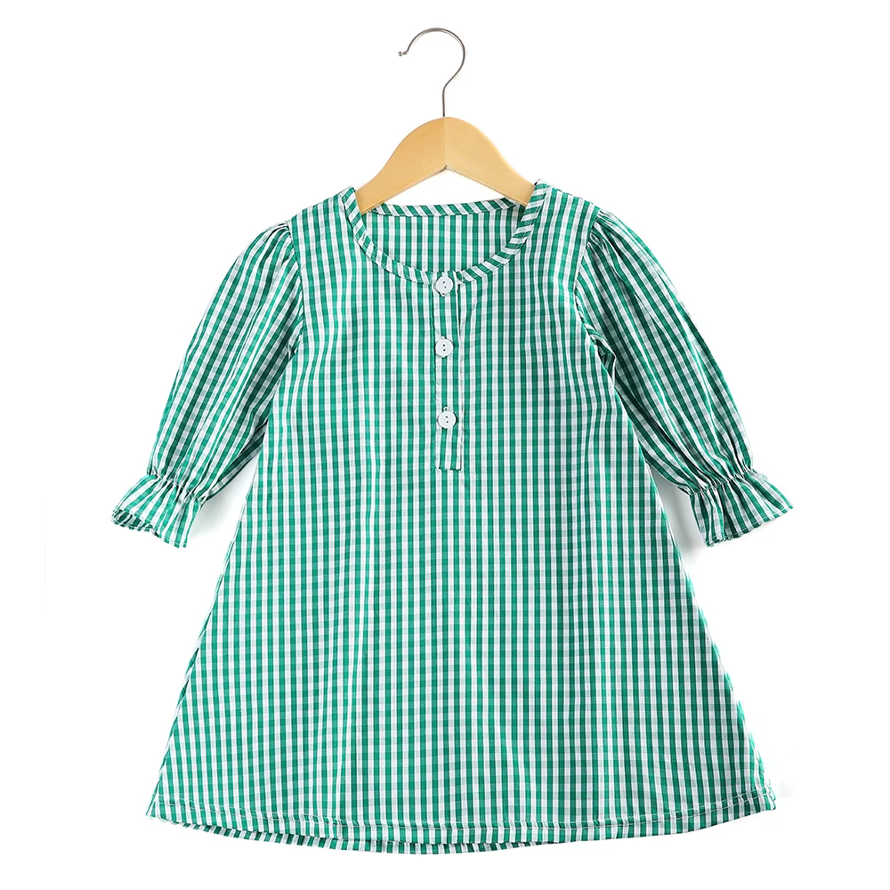 Хлопковые ночные рубашки с длинным рукавом, бутик, детские пижамы, модные пижамы на заказ, детские пижамы, оптовая продажа, шикарная одежда для сна