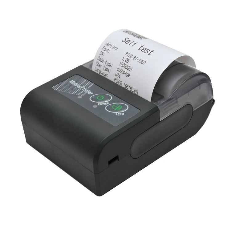 Most Popular Mini 58mm for Thermal Printer Portable IPad Connecting Printer