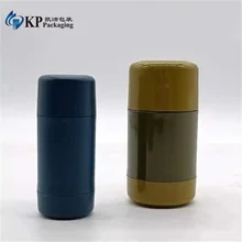 15g 30g 50g 75g Empty Deodorant Containers Cosmetic PP Plastic Twist up Sunscreen Stick Tube PCR Mat Surface Deodorant Packaging