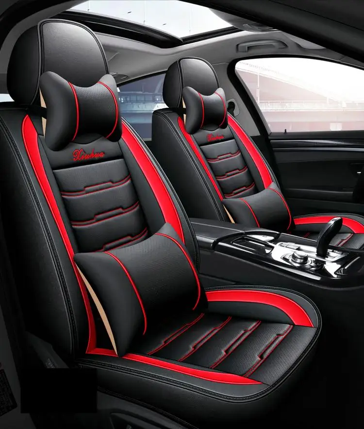 Wholesale Luxury Design Car Seat Cover Full Set Pu Leather Car Seat ...