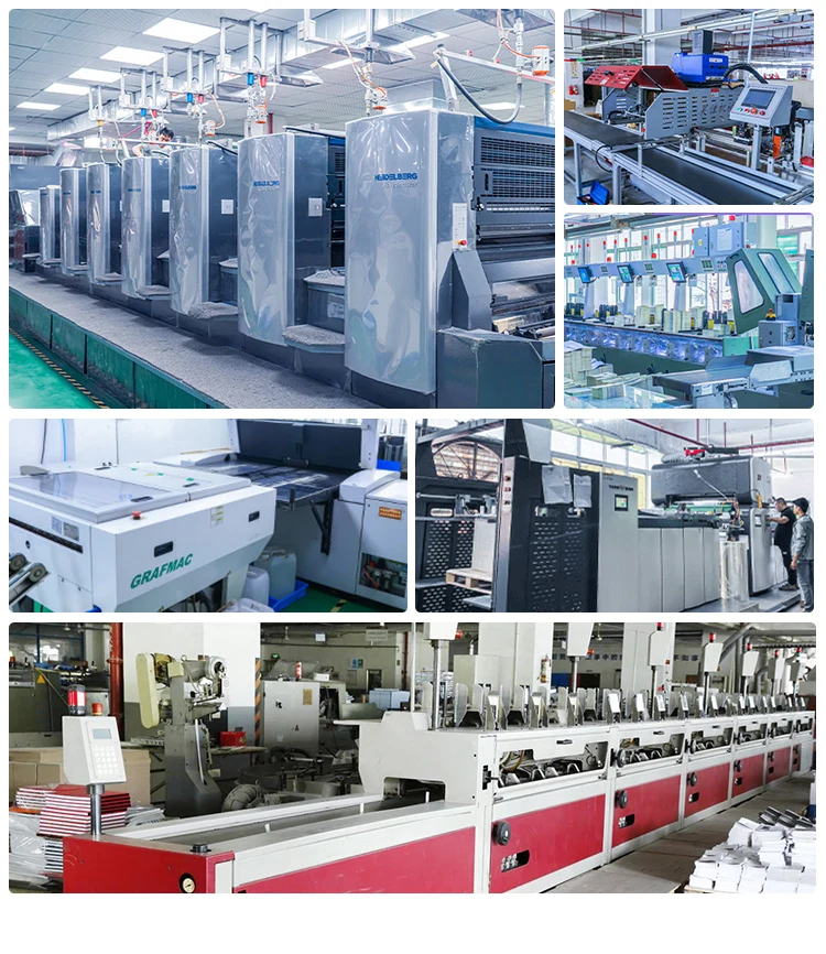 Custom Printed Black Islamic Hardcover Book Printing with Slipcase manufacture