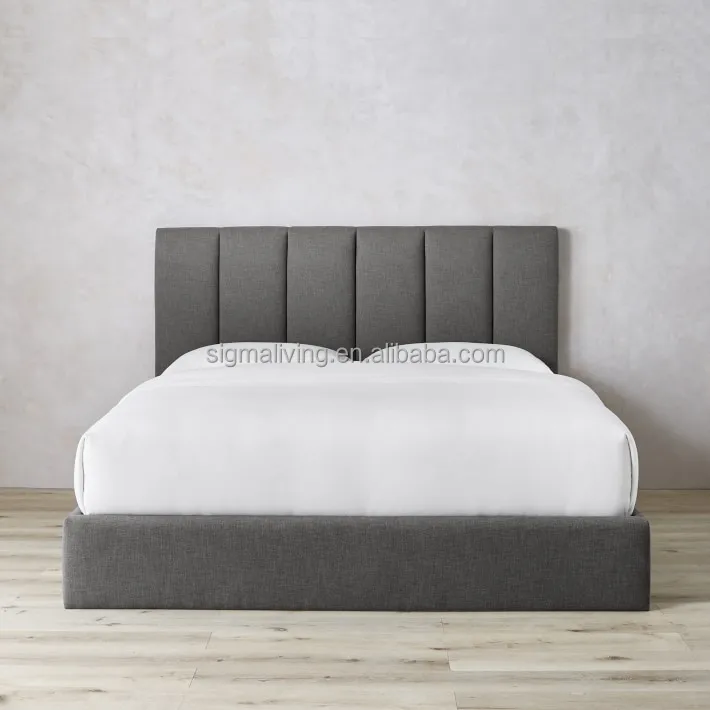 Bedroom hotel double bed living room furniture bed & headboard