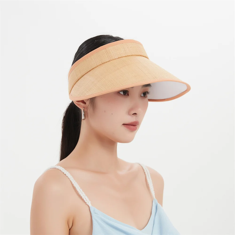 Breathable Good Quality Wide Brim Summer Spf Women Paper Sun Straw ...