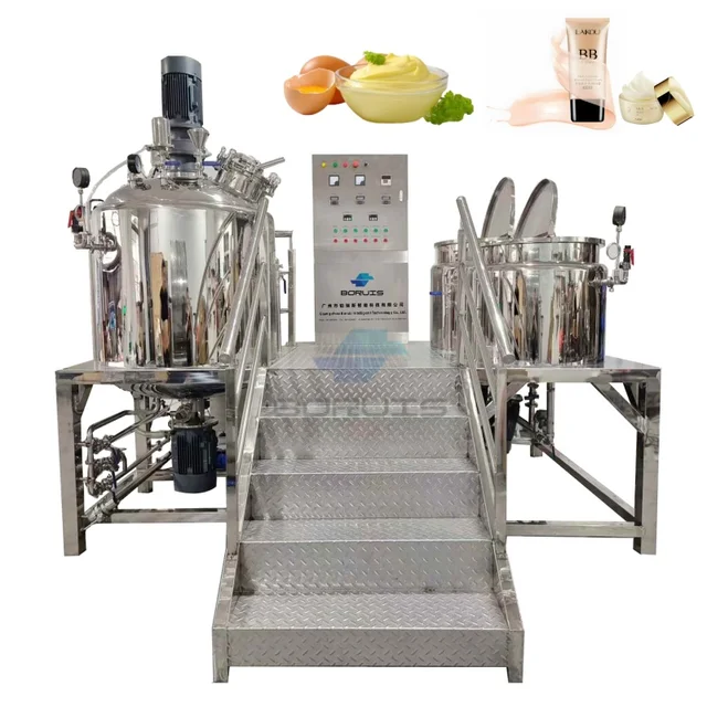 500L Vacuum Homogenizer Emulsifier Mixer for Mayonnaise