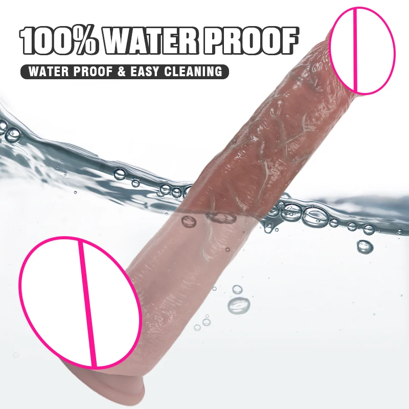 Remote Vibration Heated Rubber Pene 10.7inch Big Dildo Masturbators Juguetes Sexuales Dildos Toys Sex Adult for Women