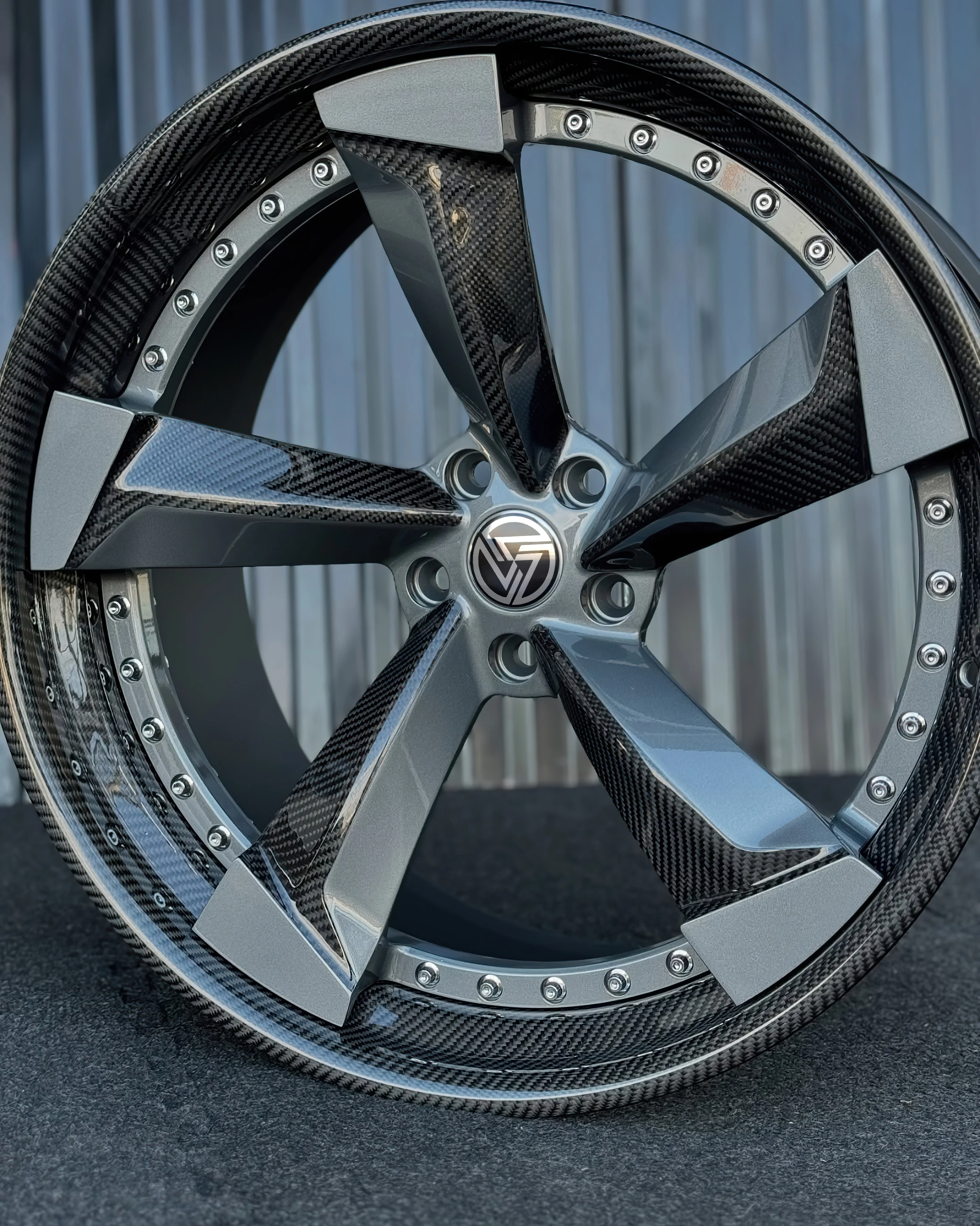 XL Forged Carbon Fiber Wheels 5x100 5x108 5x112 Rims for Toyota Nissan Subaru Sports Cars OEM ODM Custom Finish Wheel - Image 4