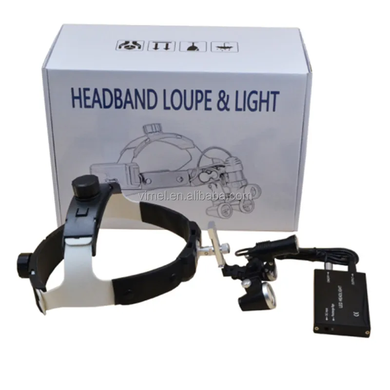 Dental Loupes 2.5x 3.5x For Sale With Wireless Led Headlight Dental