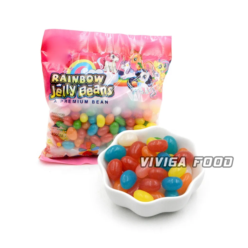 Halal Colorful Hard Sweet Chewy Mix Fruit Flavor Jelly Bean Candy Buy