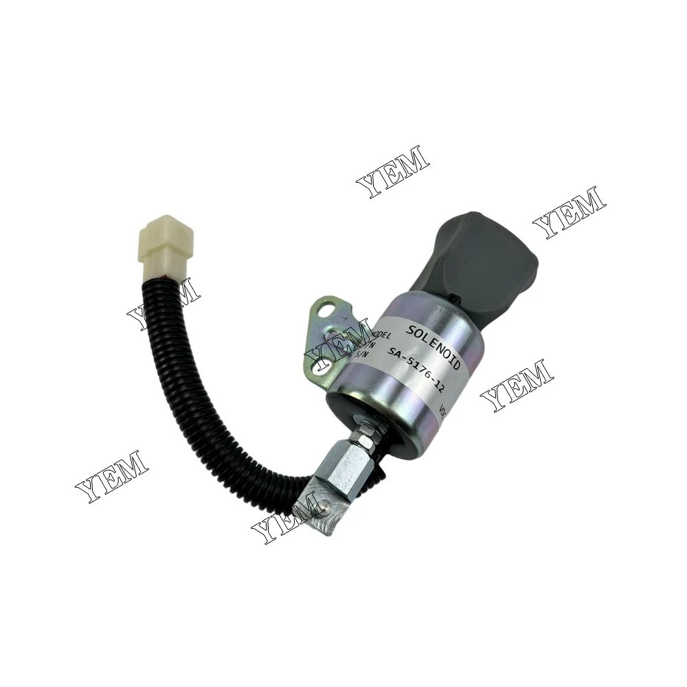 For Kubota Engine D902 Solenoid Valve SA-5176-12 12V Spare Part 4