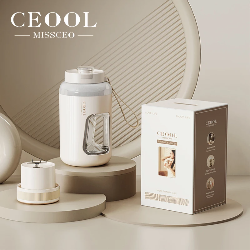 Ceool Usb Rechargeable Fresh Juice Blender Mini Fruit Mixer Bottle Liquidificador Licuadora Portatil Smoothie Portable Juicer