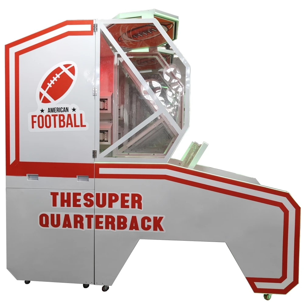 새로운 코인 작동식 슈퍼 쿼터백 스포츠 머신 풋볼 리그 아케이드 복권 아케이드 게임기 판매