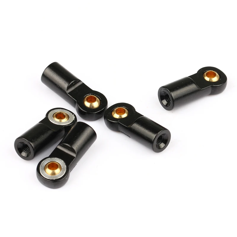 QUE-T 10pcs M3 Plastic Ball Head Link Rod Ends Joint Linkage For 1/10 RC Axial Scx10 Crawler Car D QUE-T 10pcs M3 Plastic Ball Head Link Rod Ends Joint Linkage For 1/10 RC Axial Scx10 Crawler Car D