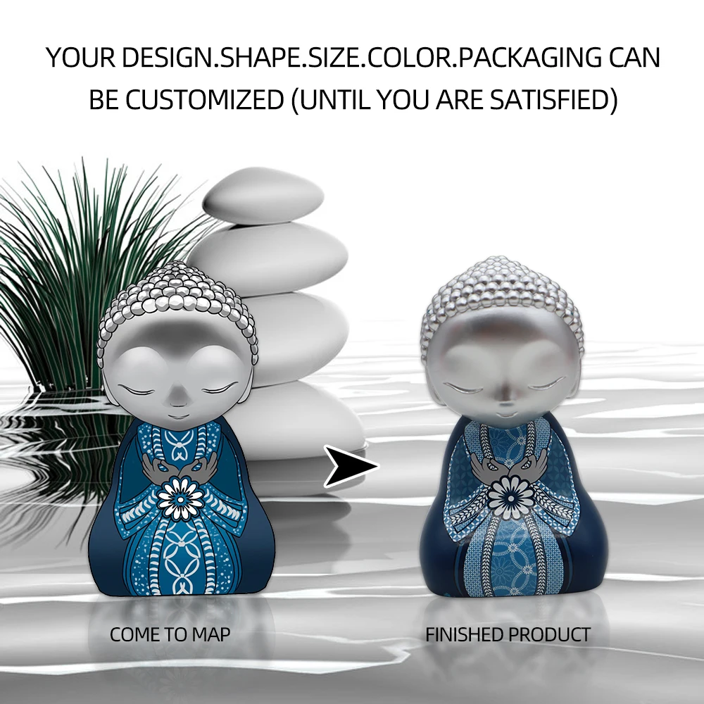 Made Resin Figurines Crafts Statue Sculpture Ornament China Dog Statues