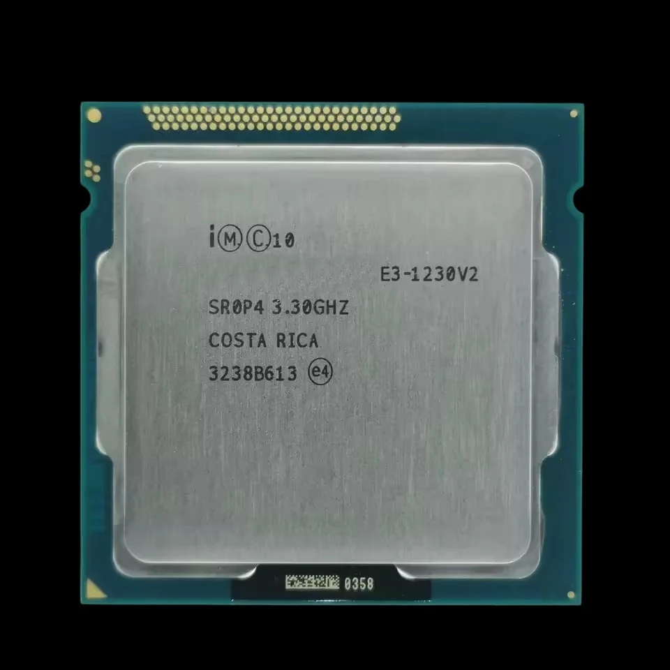 In Stock Xeon E3 1220v2 1225 V2 1230V2 1240v2 1245v2 1270V2 1280V2 1275V2 Quad-core Cpu Processor