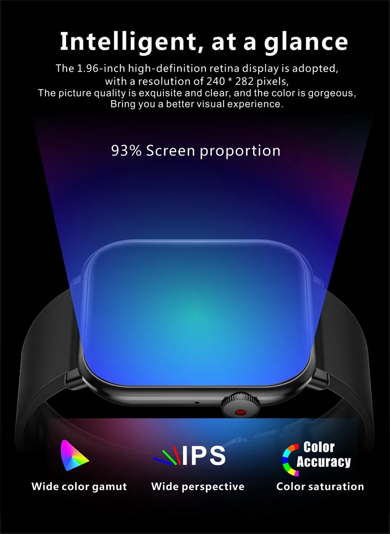 2023 Reloj QX9 Wearable Device Phone Call Smart Watches with Body Temperature BT Calling Sport Smartwatch with Big Screen