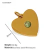Corazón de Gema Peridot
