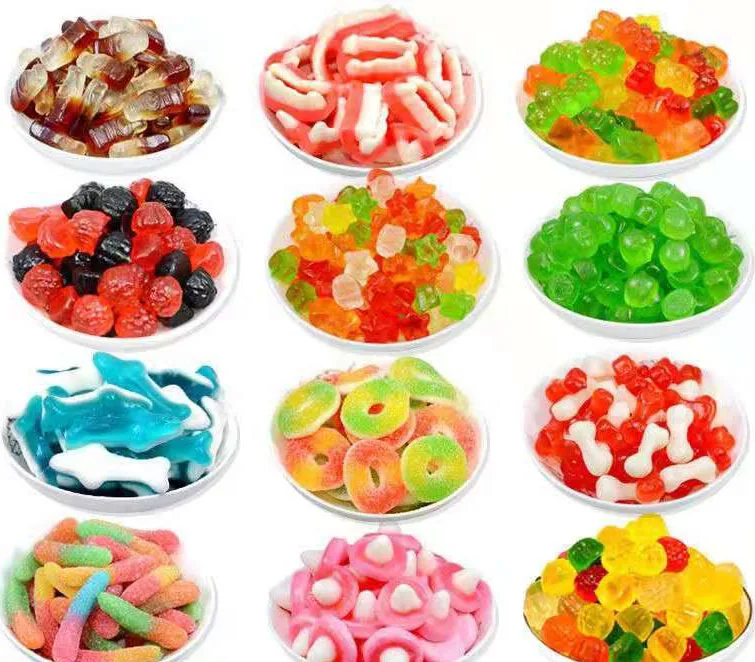 TG Fully Automatic Gummy Making Machine Jelly Gummy Candy Depositing Line Gummy Bear Machine