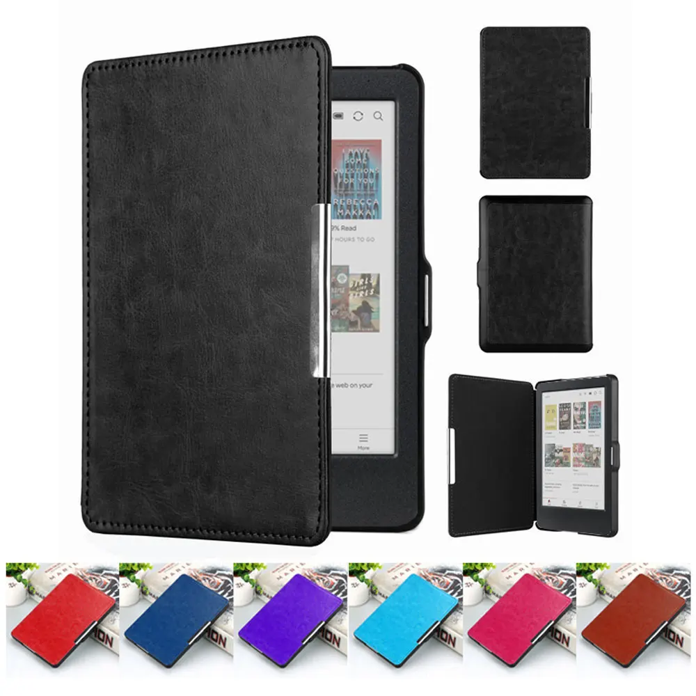 Rugged Leather Case For Kobo Clara Colour Bw 2E Nia Hd 6 Inch E Reader Ebook Kids Tablet Cover Ereader Pbk164 Laudtec details