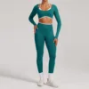 Teal (camisa de manga larga y pantalón)