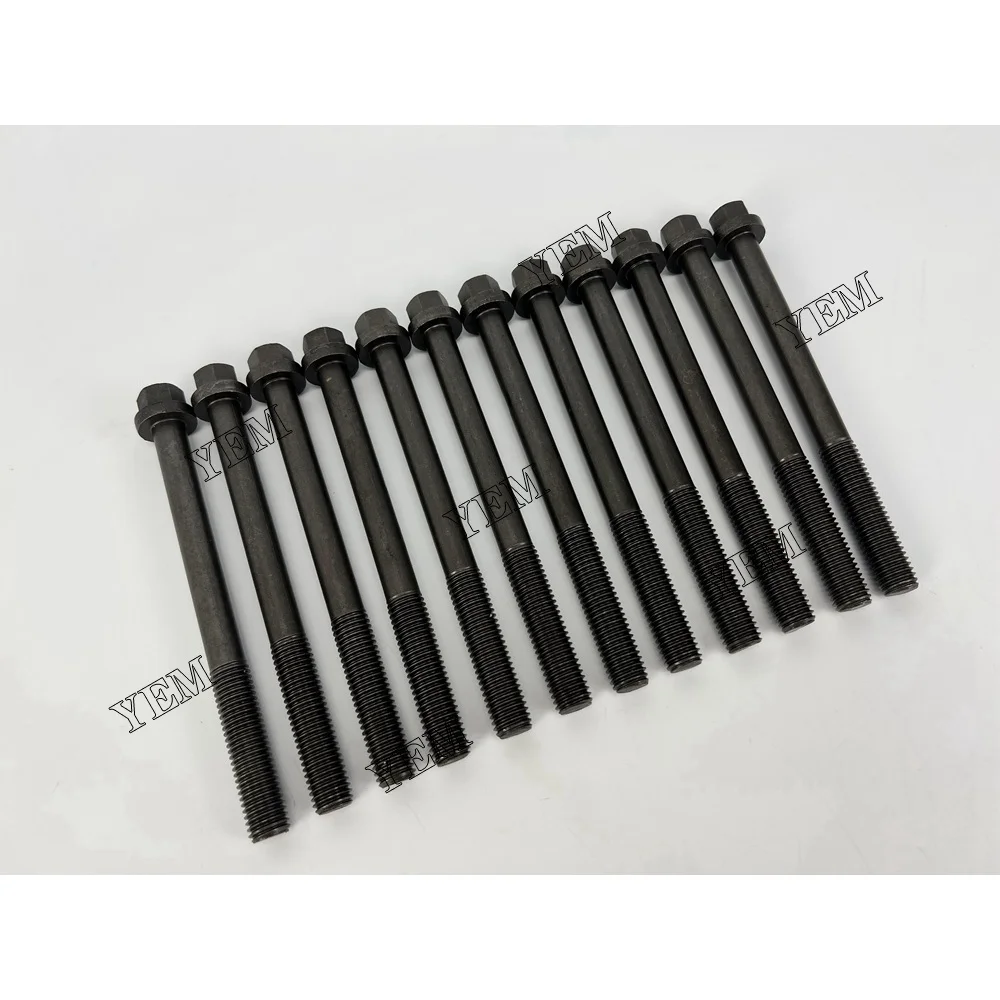 Ready to Ship Cylinder Head Screw for Komatsu 6D114 Engine Parts