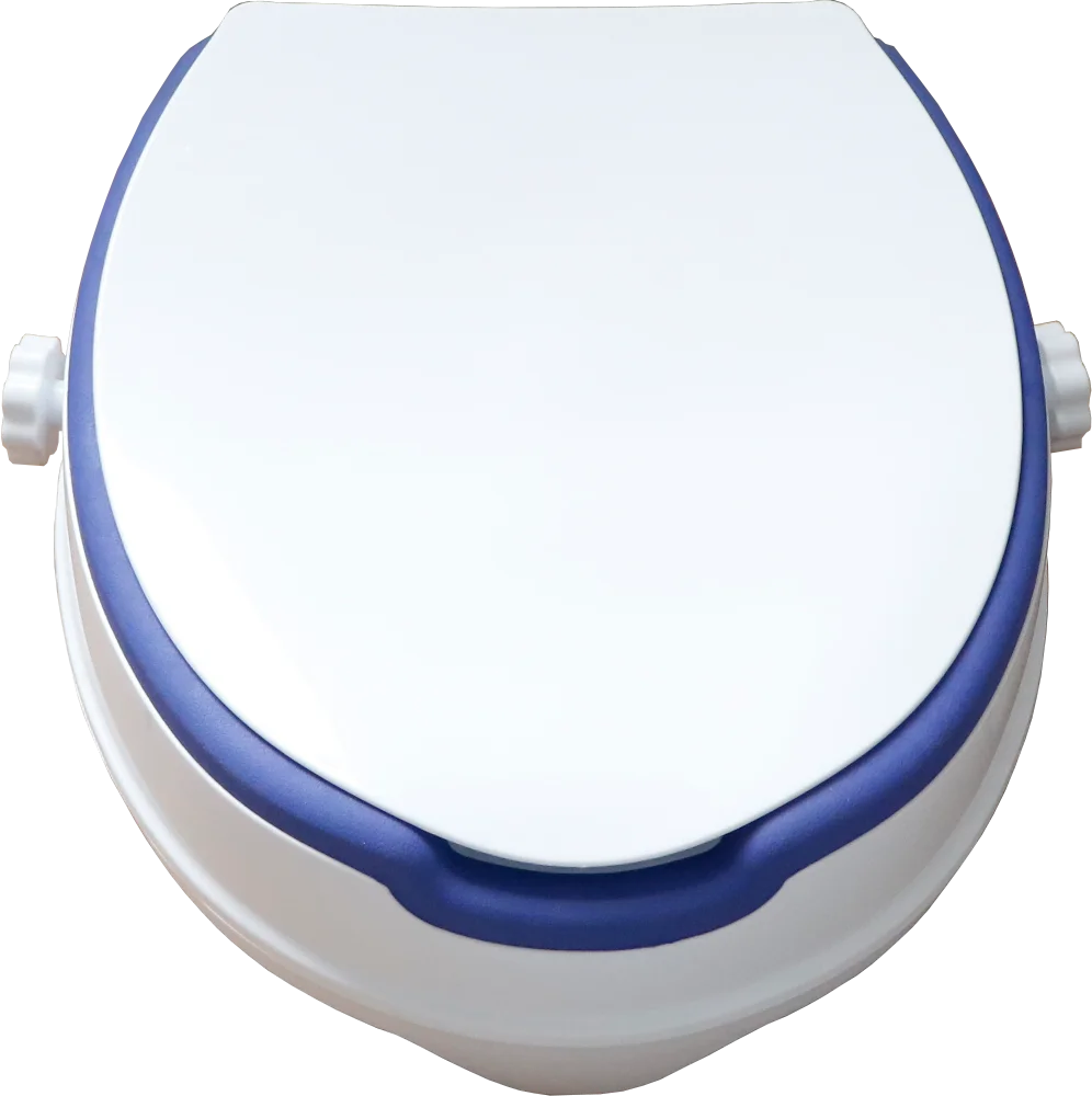 Elder Durable 4 Inch Pp Elevated Disabled Raised Toilet Seat With Soft