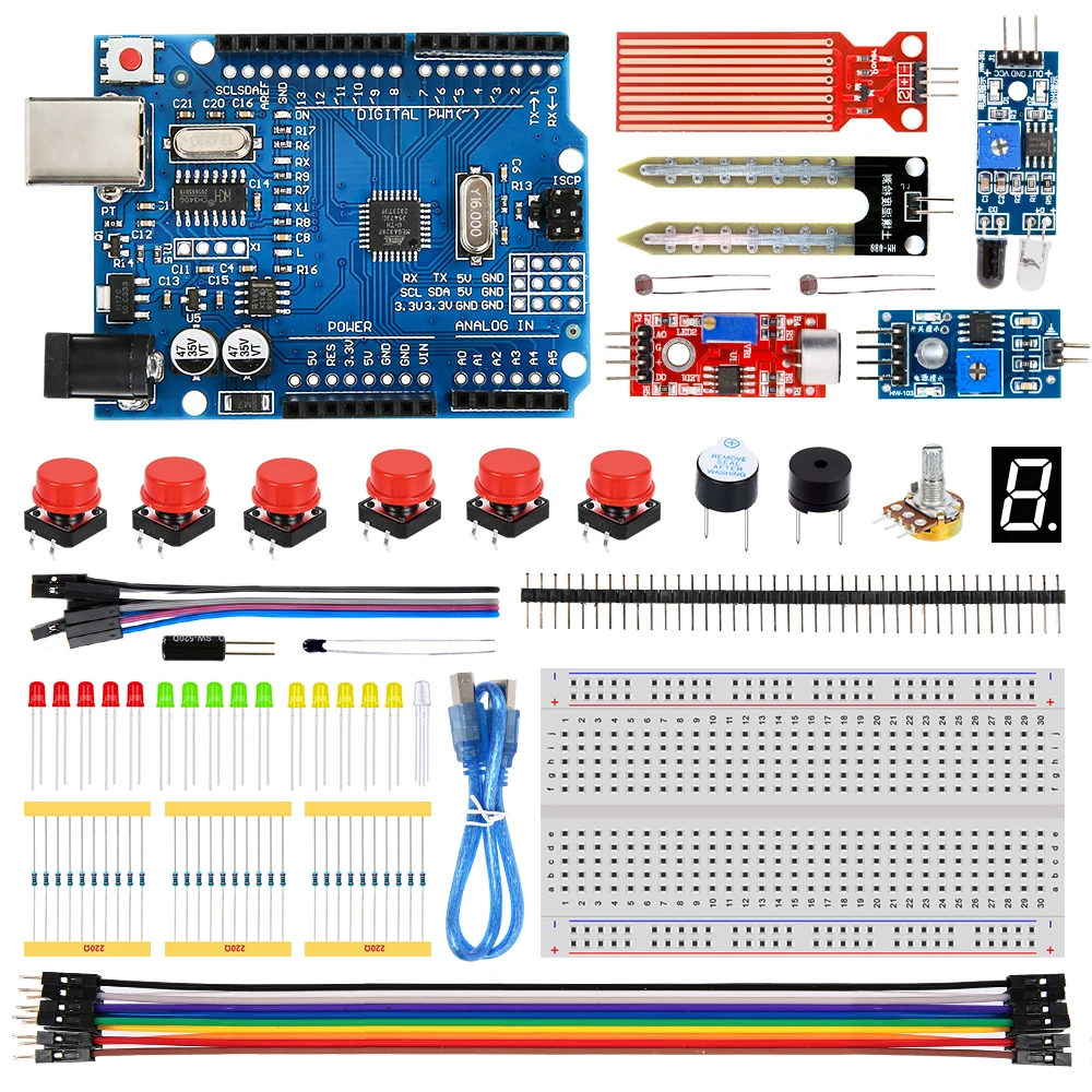 Robotlinking Basic Starter Kit Learning Kit with Tutorial for Arduino UNO R3