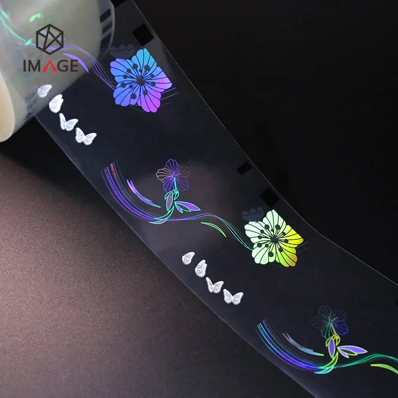 High Security ID Card Hologram Heat Transfer Overlay with Seamless Visual Effect