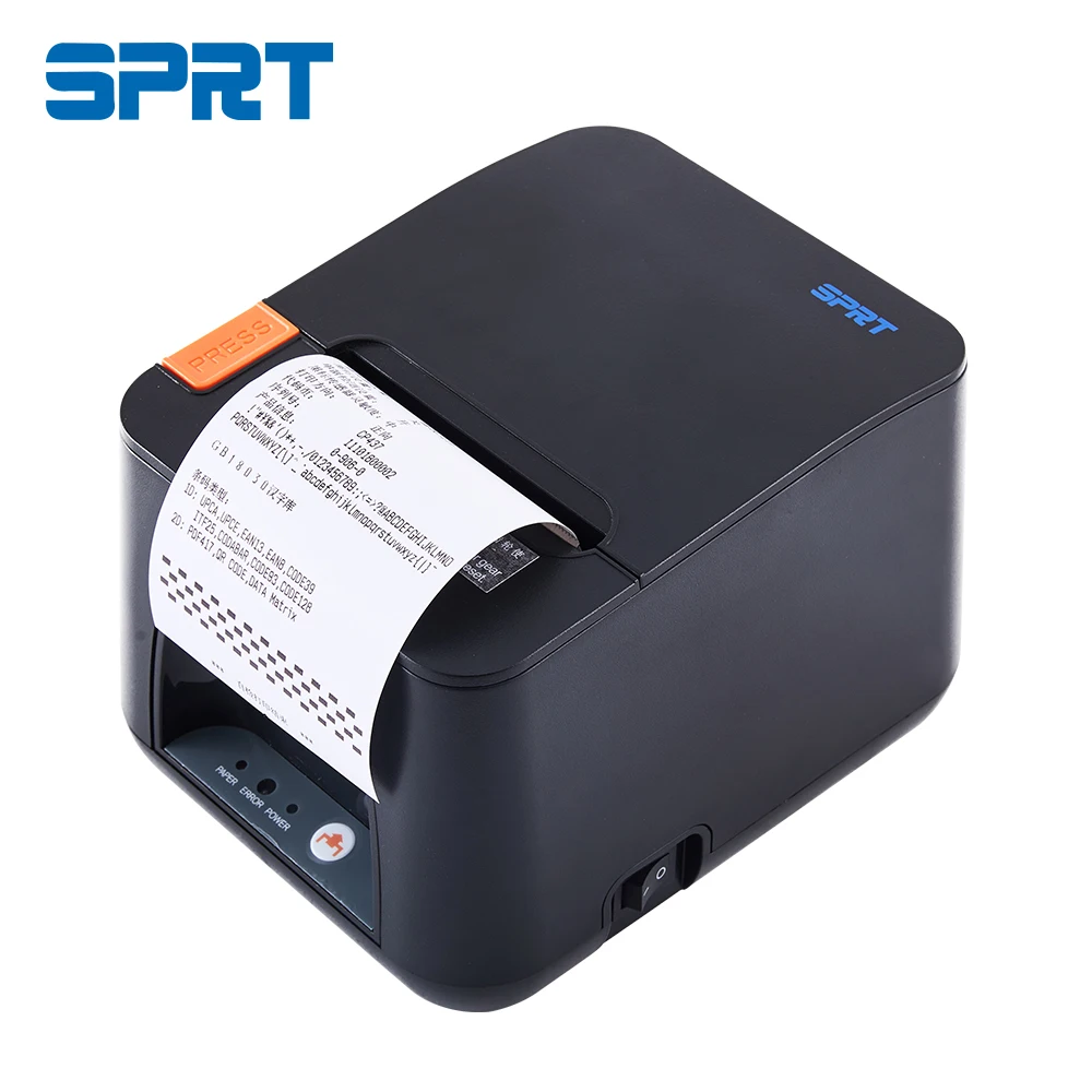 Imprimante Thermique De Reçus 58 Mm Bluetooth - Pour Caisse POS, Restaurant, Boutique - Vitesse 70 Mm/s - USB + Bluetooth