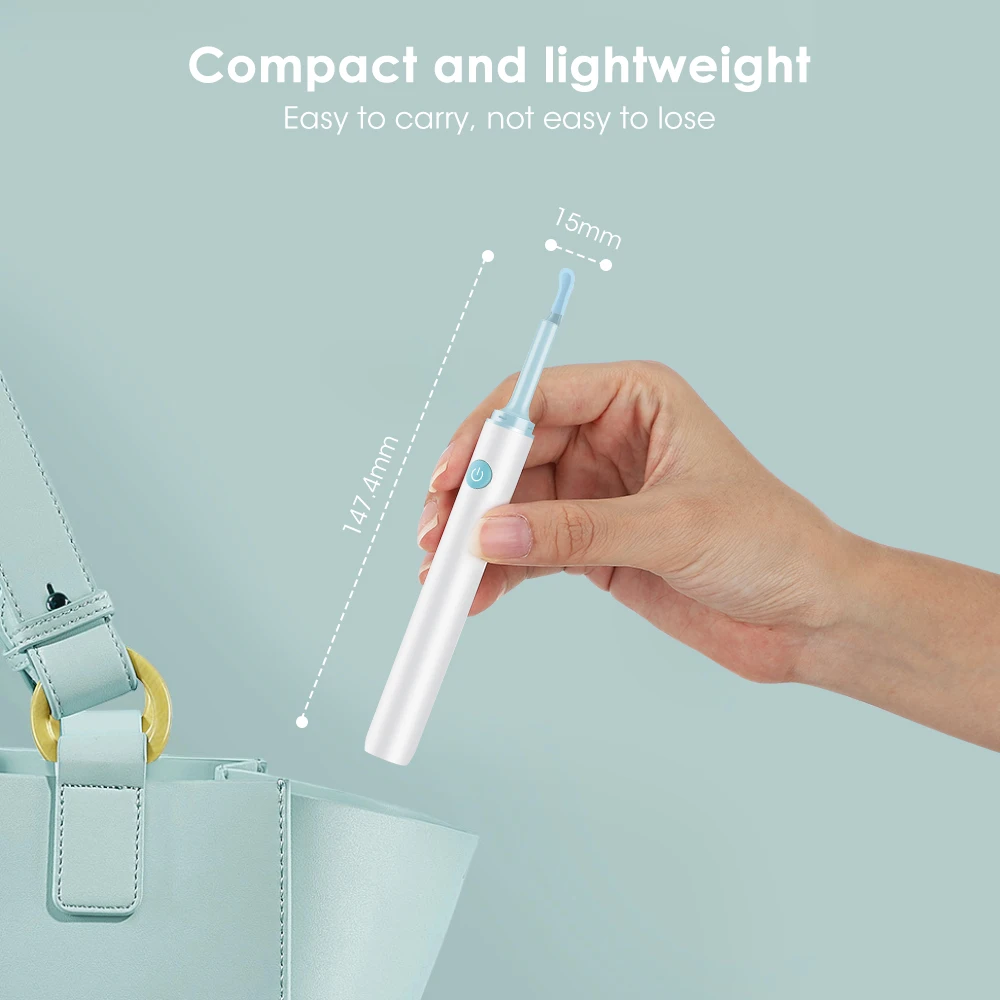 Mini Visual Ear Spoon Cleaner Wifi Hd Endoscope Electric Ear Wax