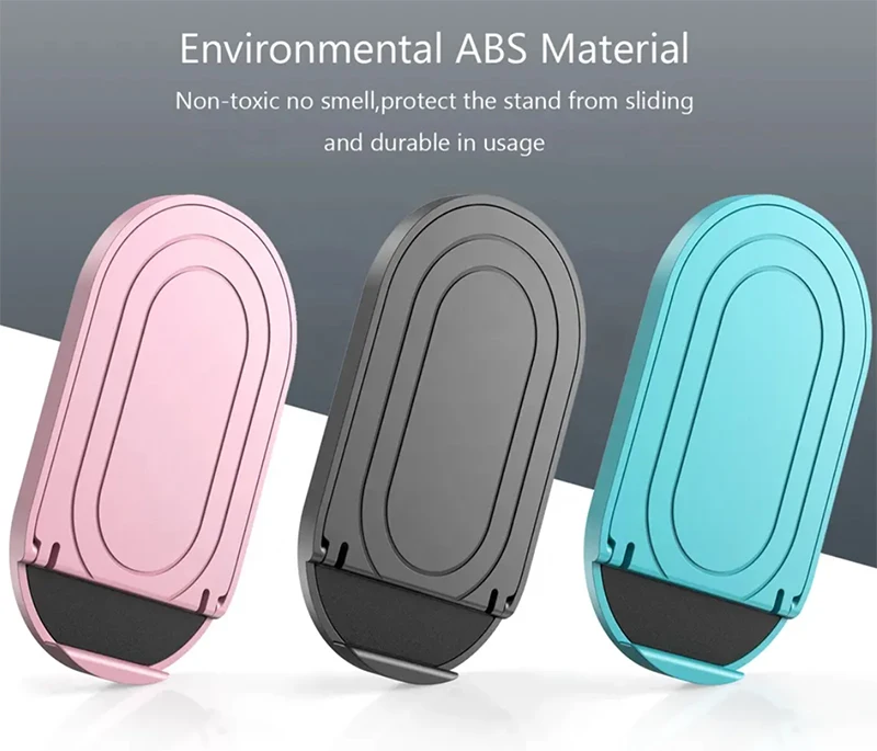 Universal Portable Foldable Desktop Tablet Phone Mount Bracket Multi-Angle Cradle Flexible Features Adjustable Cell Phone Holder