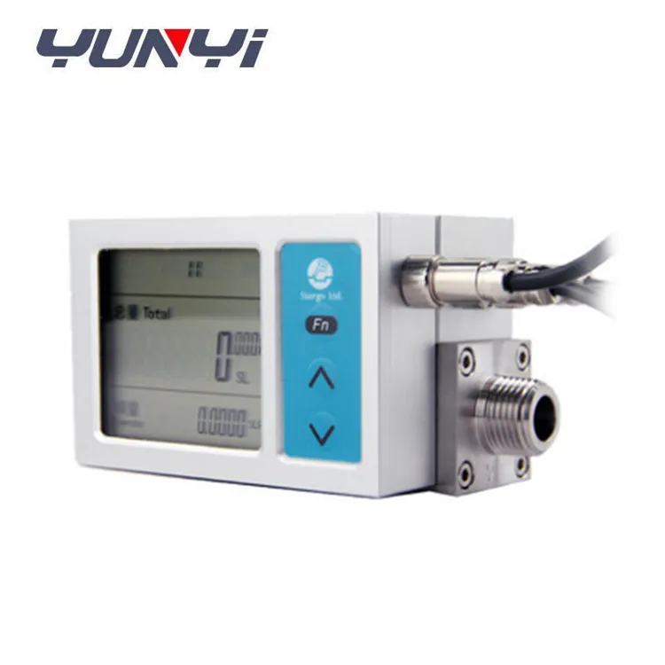 Portable Digital Air Gas Mass Flow Meter Sensor Siargo MF5600  Flowmeter