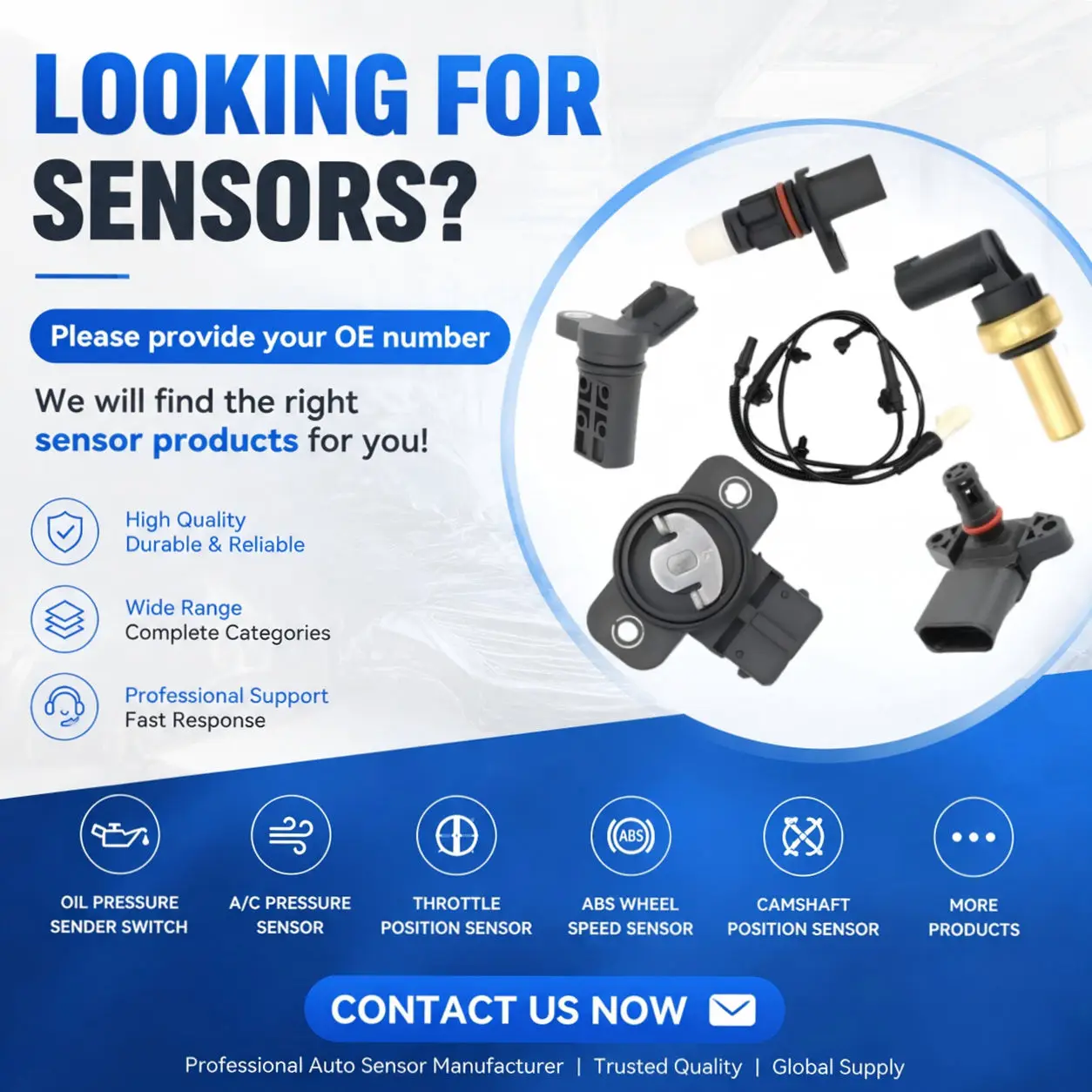 Factory Price OE S5A117400 S5A1-17-400 MG11-01062 Speed Sensor for