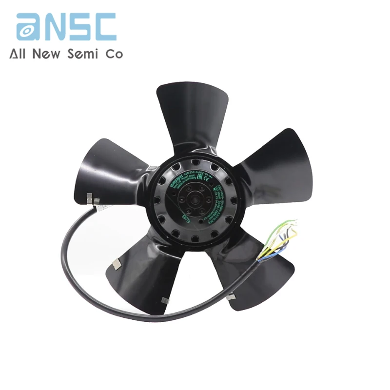 Original Axial flow fan A2D250-AA02-01 Spindle motor fan  400V 110W Siemens fan