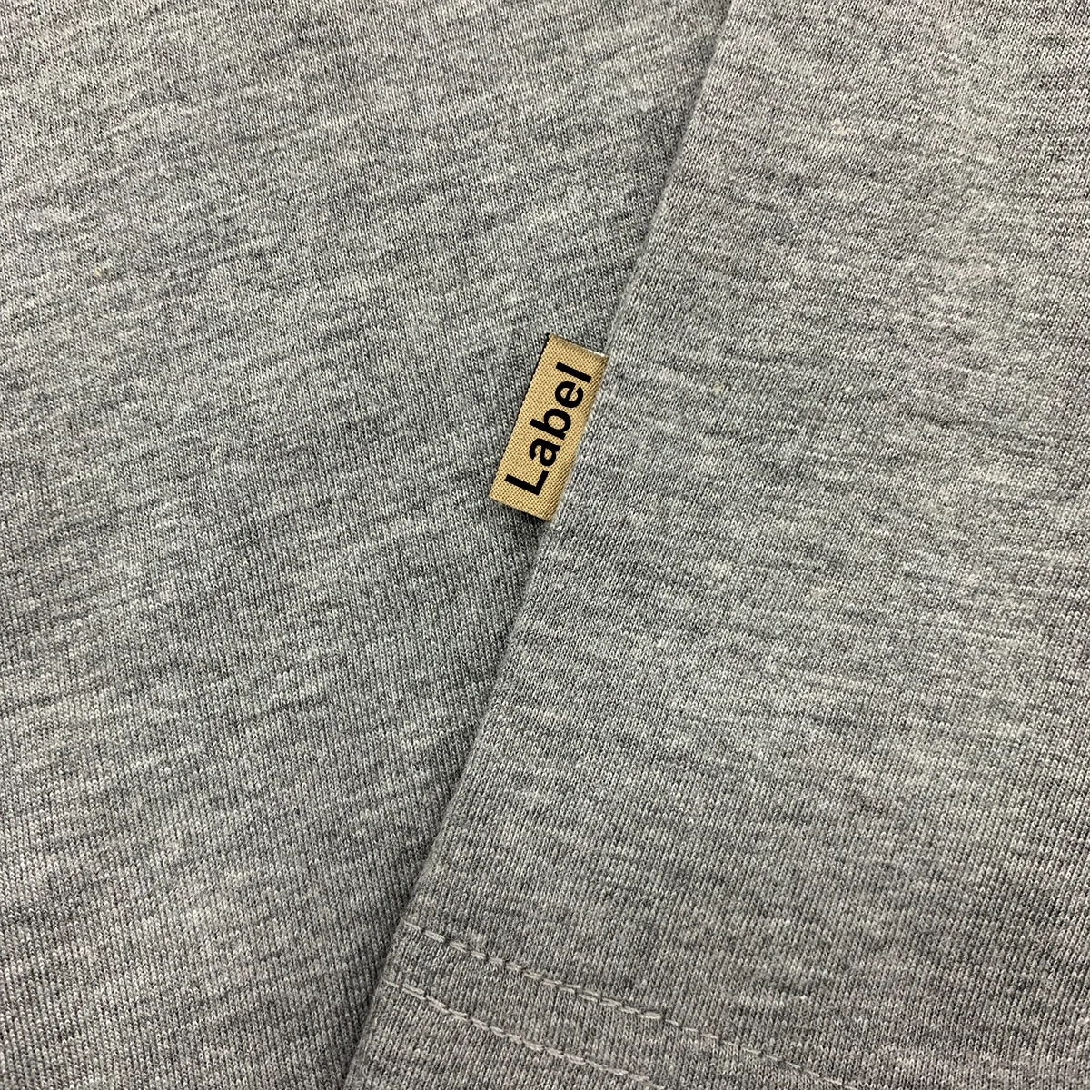 JL1226D High Quality Label Tee Heavy Weight Tshirts Cotton Polyester Men Tshirt Thick Screen Print Blank T Shirts