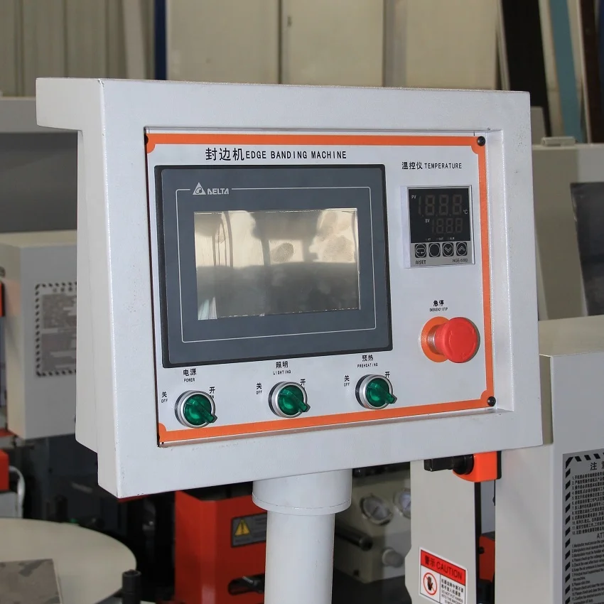 WF360A 1200KG Edge Banding Machine for Wood Gluing Pressing Refined Polishing