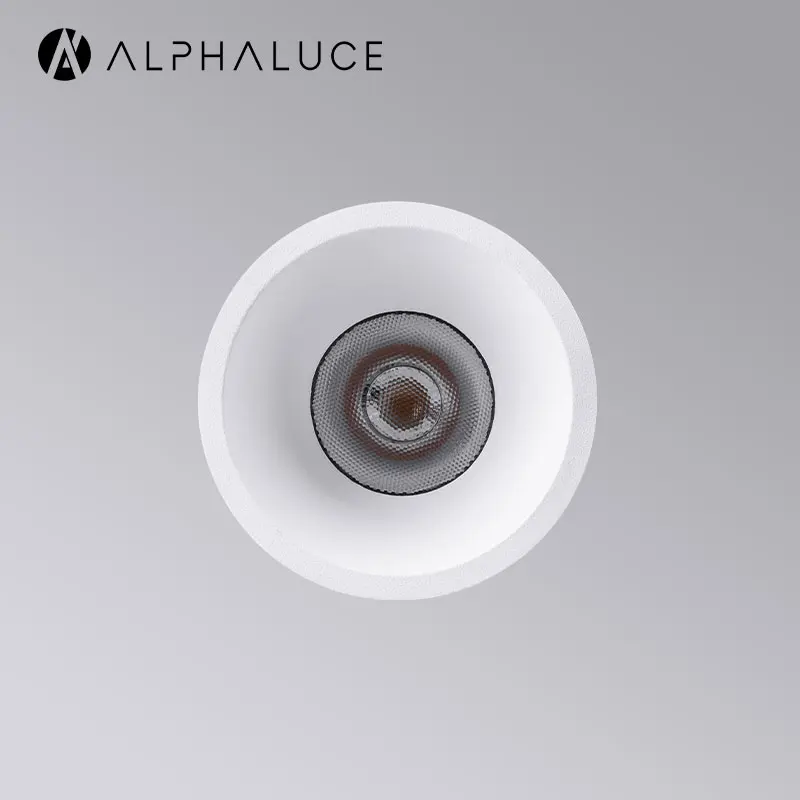 Alpha Lighting Dim to Warm 6500K Smart Ceil Led Downlight Round 10W Ip54 Bathroom Deep Downlight Led Recessed
