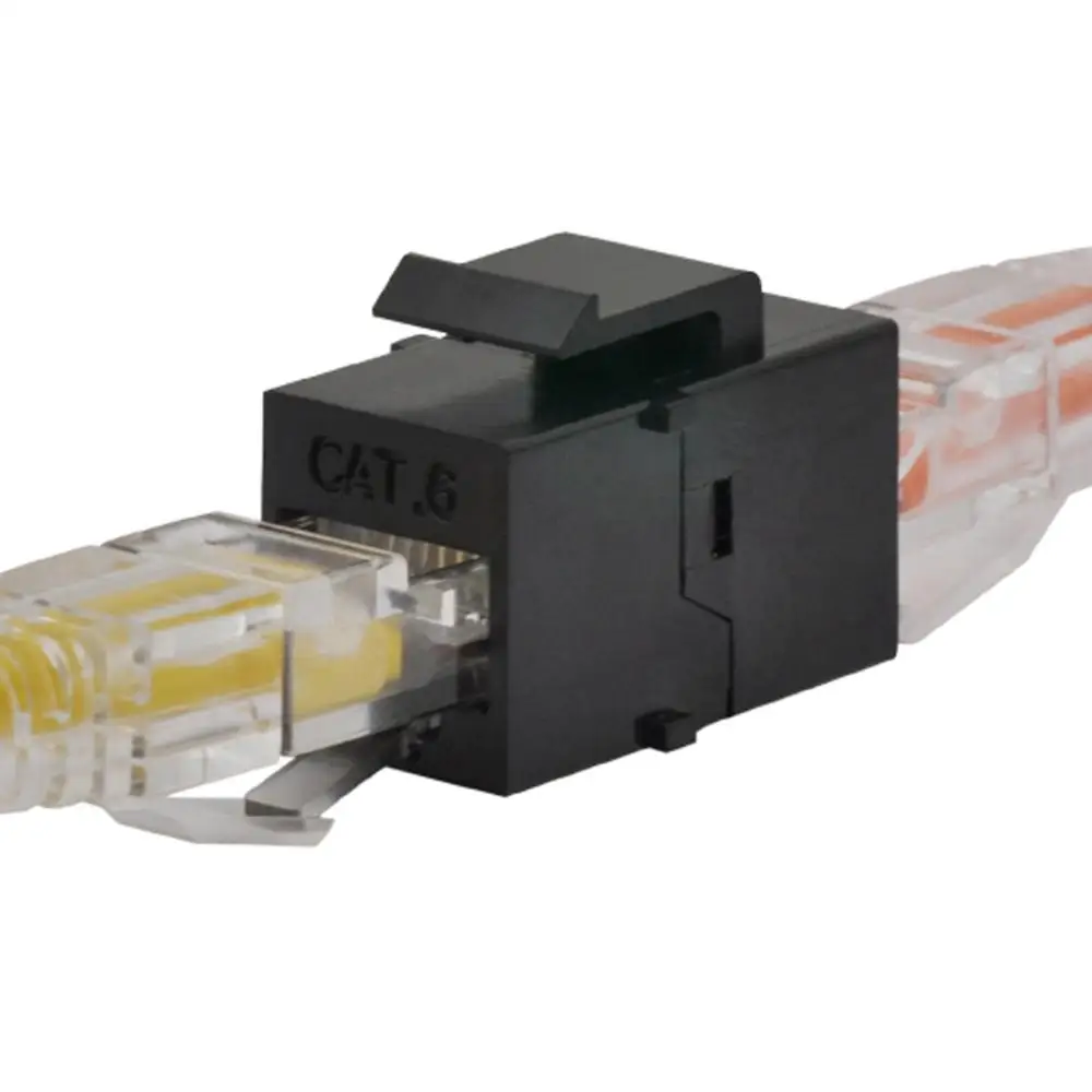 UTP RJ45 Connector CAT5E CAT6 Network Module Information Socket Computer Outlet Cable Adapter Keystone Jack for Ethernet