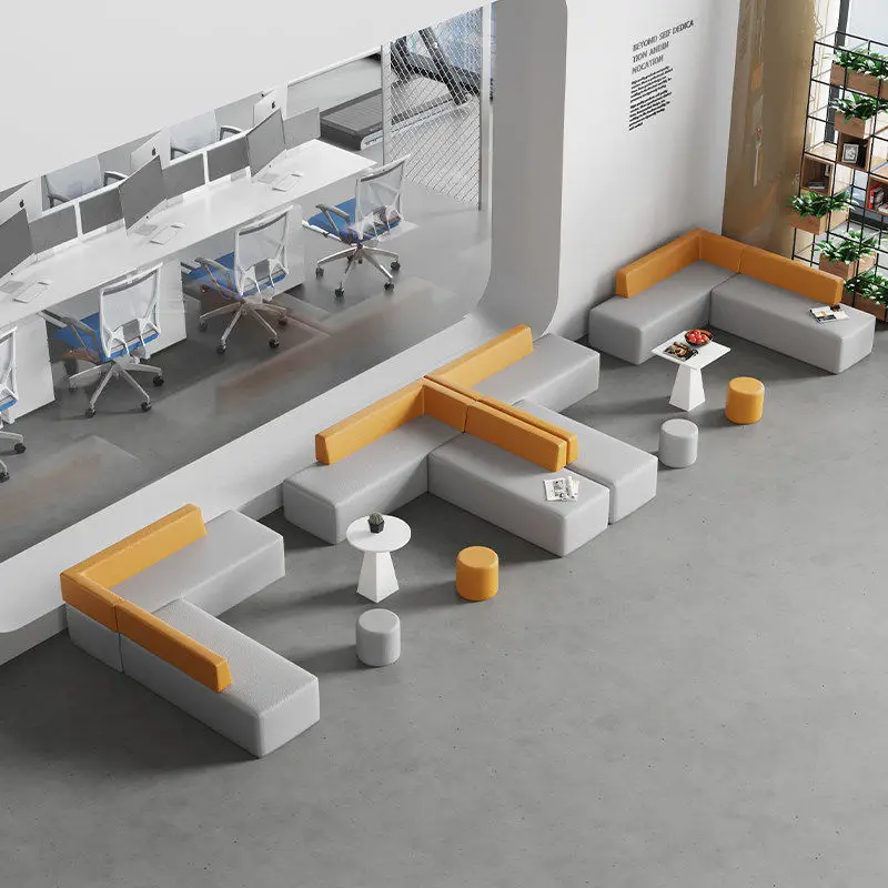 Modular Sofa Receptions Elegant Modern Design Reception Sofa Modular Waiting Room Lounge Office ...