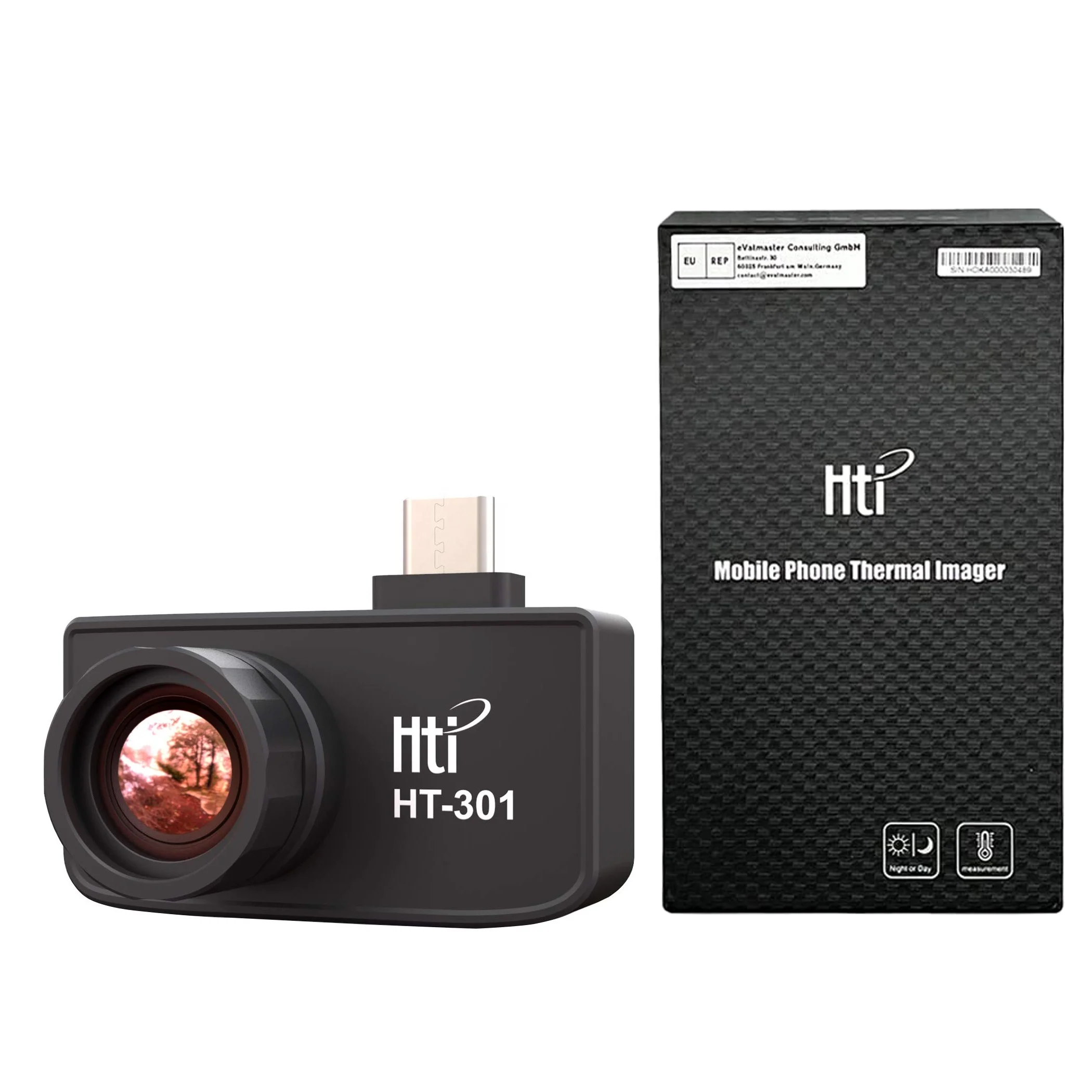 HT 301 High Resolution Thermal Camera for Android Phones