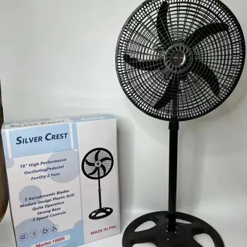 New Best Price silver crest wise fan 18 inch Big Electric Oscillating Pedestal High quality Stand Fan
