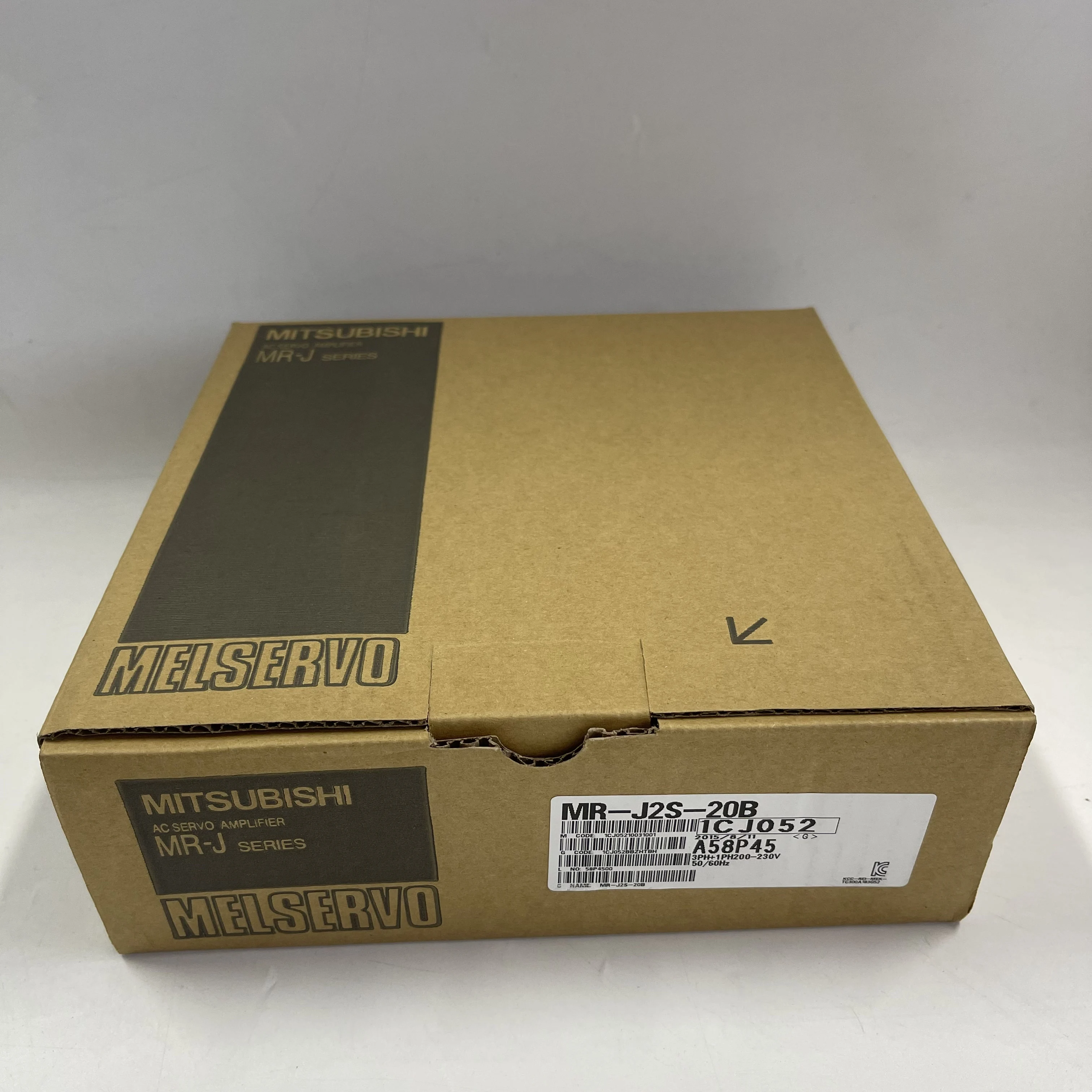 Mitsubishi AC Servo Amplifier MR-J2S-20B Mitsubishi AC Servo Amplifier MR-J2S-20B