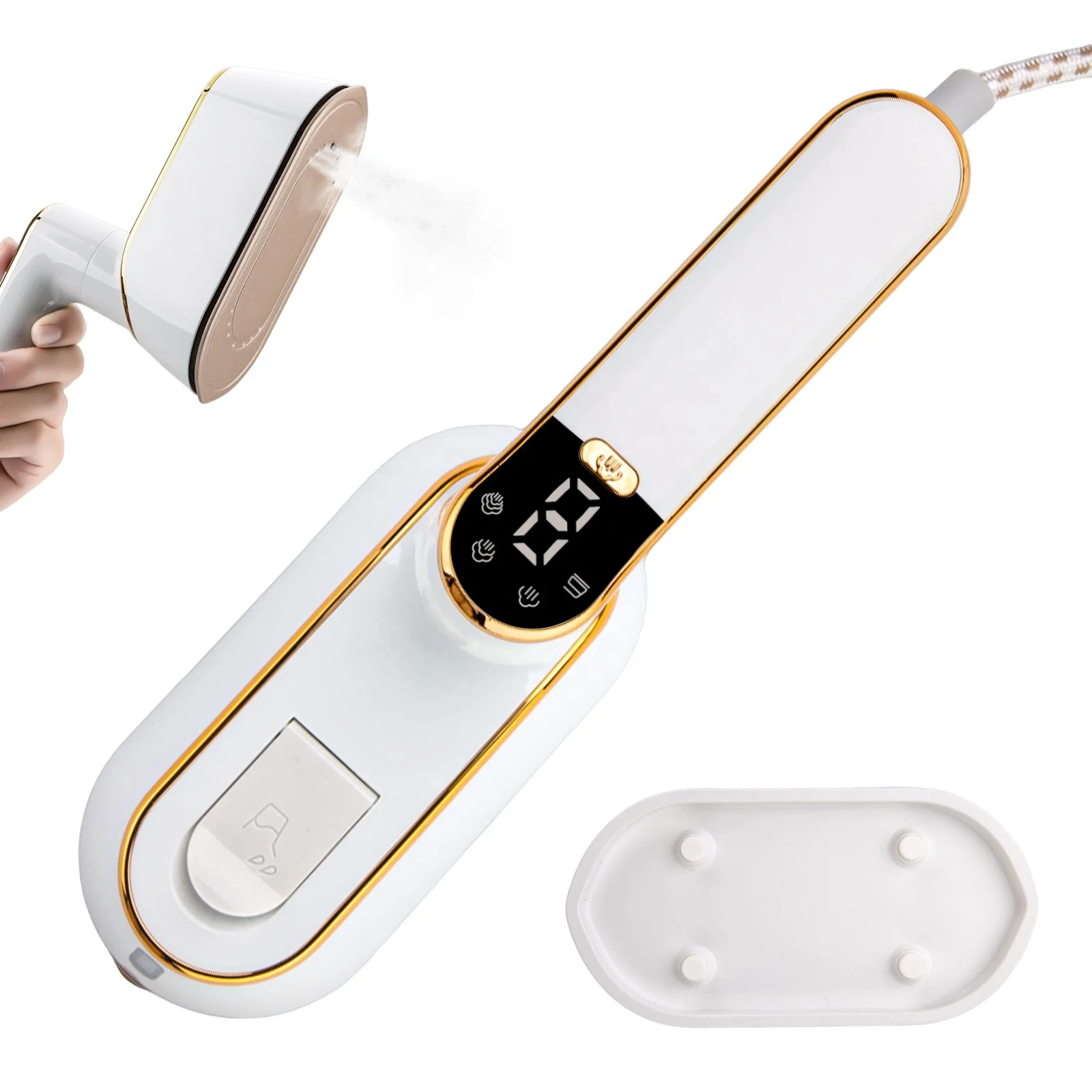 220V Professional Micro Steam Iron Handheld Household Portable Mini Ironing Machine Garment Clothes Steamer Home Travel