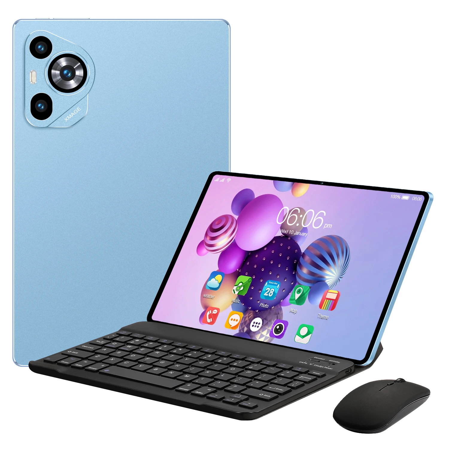 M70 Plus 10.1インチ Androidタブレット 12GB+256GB ジセンテック M70 Plus キーボードタブレット 10.1インチ オクタコア